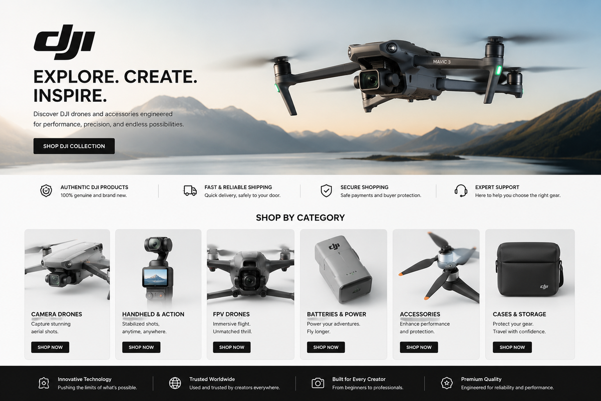 DJI Drones & Accessories